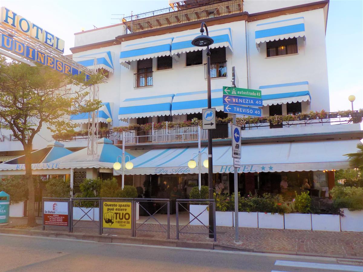 יזולו Hotel Udinese Da Aldo מראה חיצוני תמונה